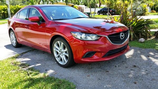 Spectacular 2014 MAZDA 6 Fully loaded with GPS leather seats, Bose Audio System, 19" Aluminum Wheels.