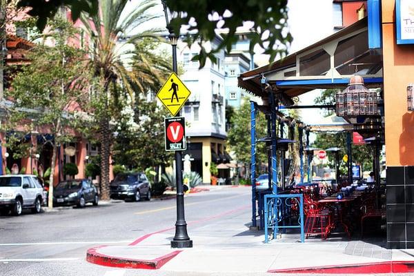 Nearby Santana Row