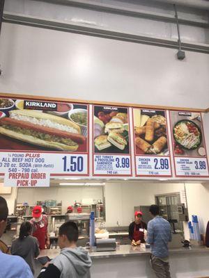 Food Court Menu