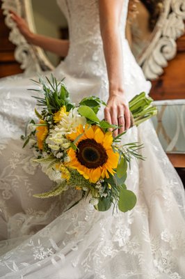 My beautiful wedding bouquet!