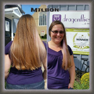 Milbon smoothing treatment