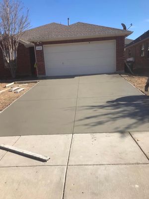 A 25x35 drive way