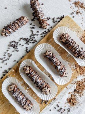 Triple Chocolate Cannoli