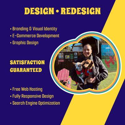 WEBSITE DESIGN AND REDESIGNS