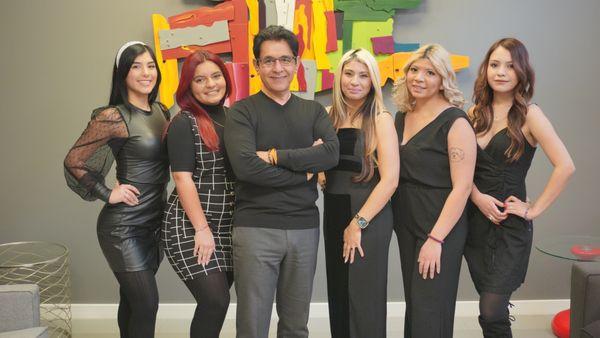 Dr Soltani and dental assistants  #dentalcare