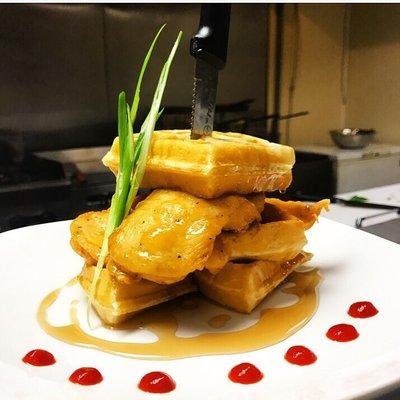 Chicken and Waffles