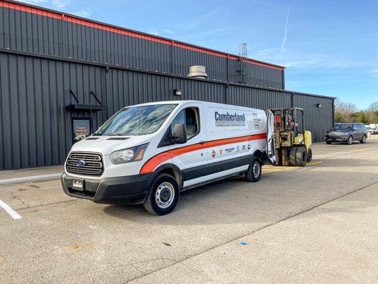 Parts Delivery Van