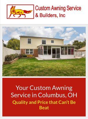 Custom Awning Service & Builders Inc.