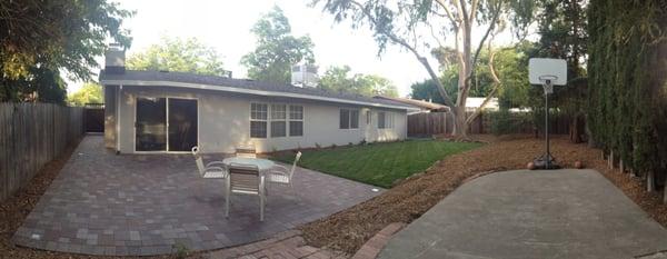 Backyard complete