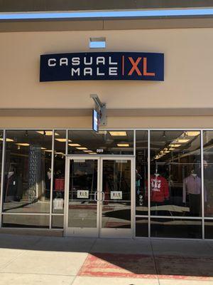 Shopping at a "Real Men's" store