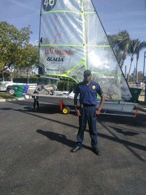 International Boat Show race  Miami