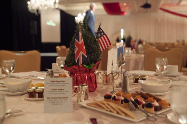 Afternoon Tea inspired by  Downton Abbey .
at Ritz-Carlton. Naples Florida.