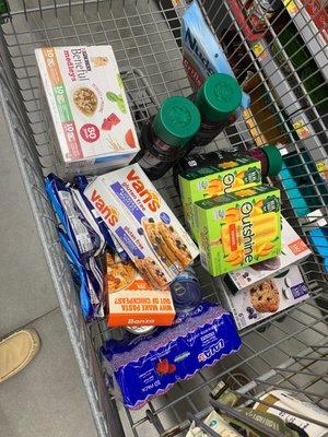 My groceries