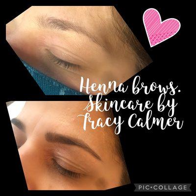 Brow henna