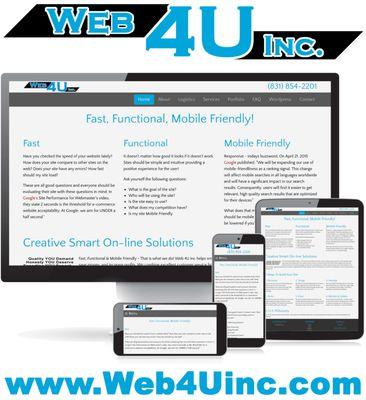 Fast Functional & Mobile Friendly!