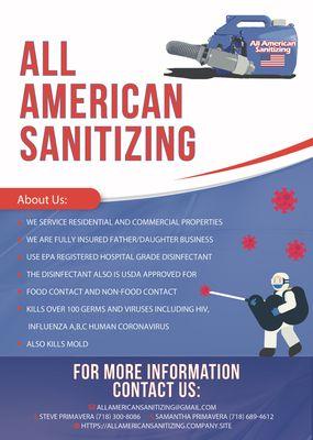 All American Sanitizing & Disinfectant Services