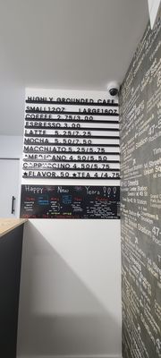 Menu and pricing