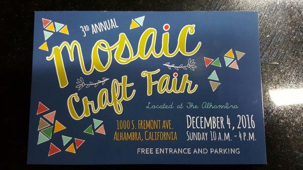 Mosaic Craft Fair