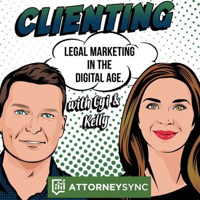 The Clienting podcast, hosted by Gyi Tsakalakis & Kelly Street