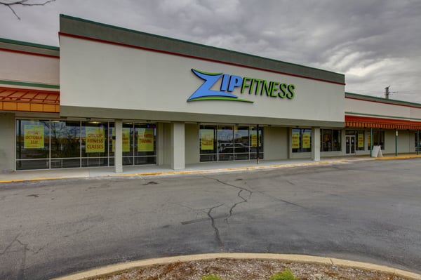 Store front in the Round Lake Commons (Rollins Rd and Barron Blvd)