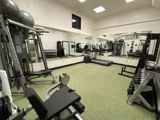 Our studio is well equipped to handle all your fitness needs.