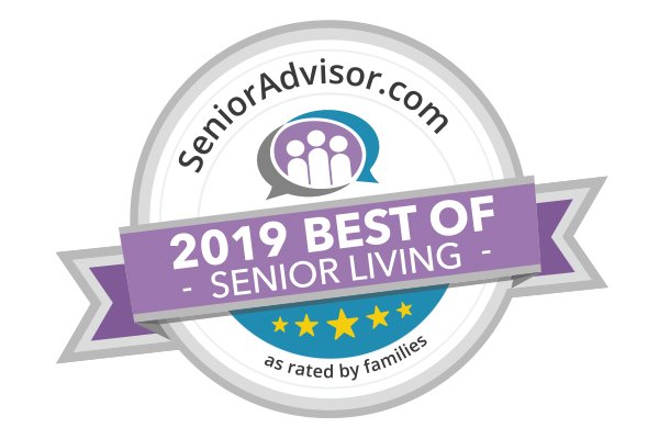 Only 1% of senior housing providers in the United States and Canada receive this award for consistently high satisfaction.