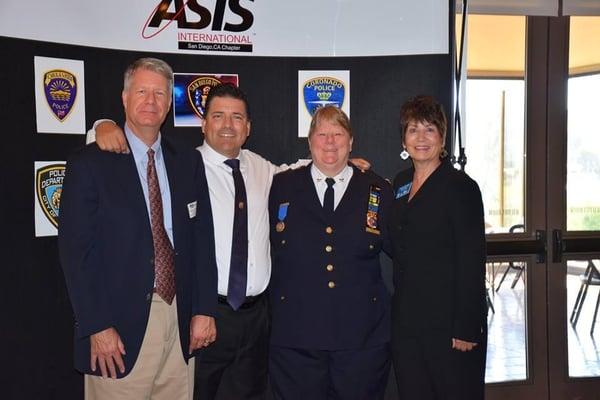 Layer3 CEO and ASIS San Diego Chapter Vice Chair Sara Santana participated in the luncheon honoring the memory of 9.11.