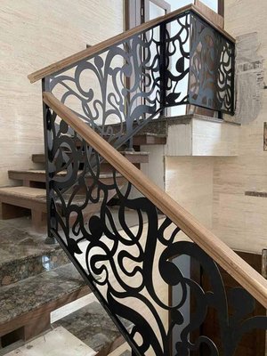 Plasma Cut Stair Designs