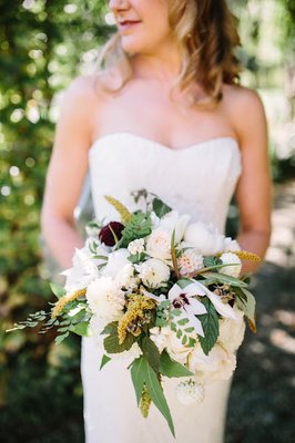 Fall bridal bouquet by Flying Bear