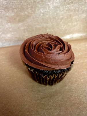 Our double chocolate cupcake is so decadent, with perfectly smooth and fluffy frosting, and rich high-grade cocoa, Vegan and gluten-free!