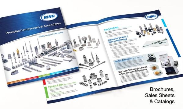 Catalogs, Sales Sheets, Brochures and Much More.