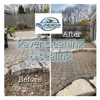 Paver cleaning