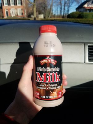 Turkey Hill Whole Chocolate Milk is wholesome.