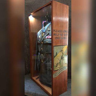 Custom Shadow Box for Medal of Honor recipient Cpl Desmond Doss.