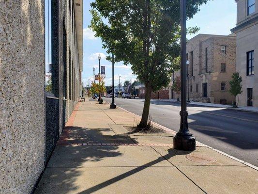 Looking West on Main St. in Downtown Lockport