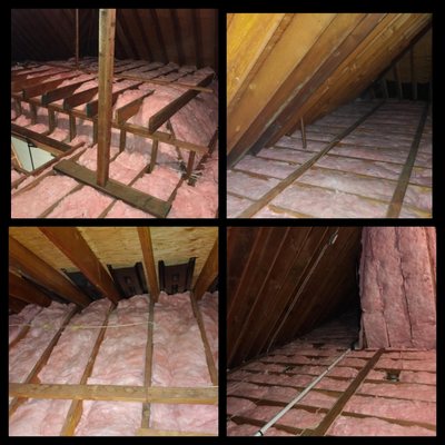 Owens corning faced batting insulation