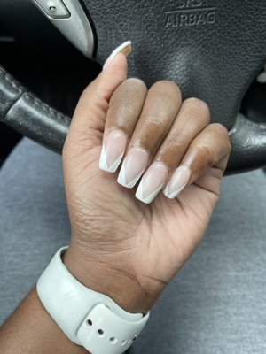 V Shaped French Tips