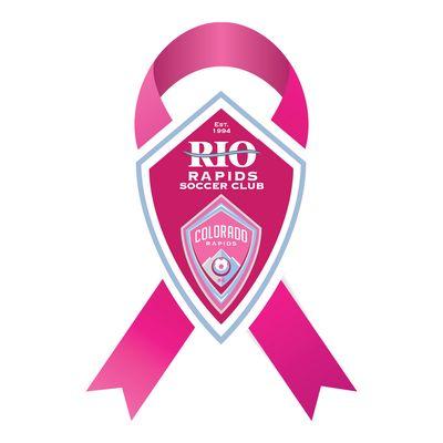 Rio Rapids Logo Breast Cancer Awareness