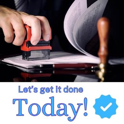 Skip the drive - have a notary come to you!