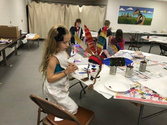 Summer Art Camp at the Rockmart Cultural Arts Center