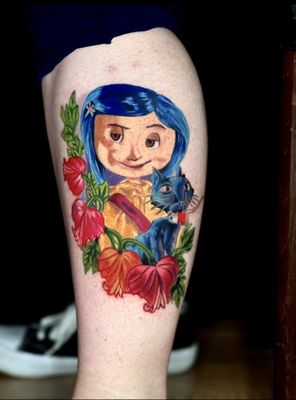 Coraline tattoo