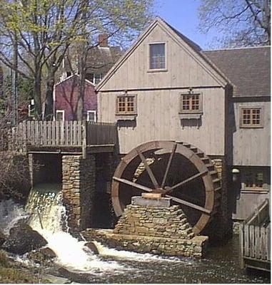 Our Plymouth office is located right next to the Jenny Gristmill