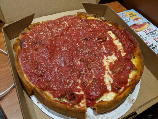 Medium Chicago Deep Dish Pizza