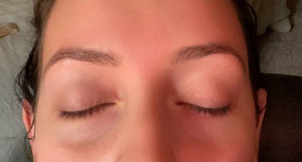 Eyebrow threading