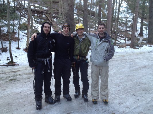 Ice Climbing in New Hampshire