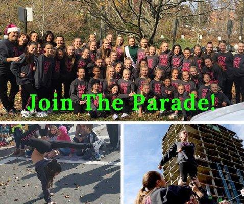 Asheville Holiday Parade 1st Place Winner for Professional Dance Group