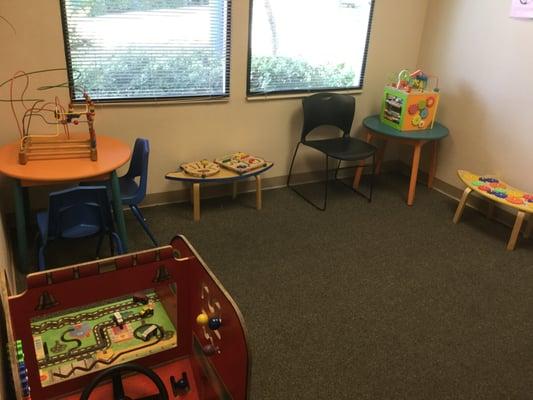 Children's play area in our waiting room!