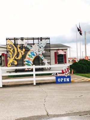 Entrance to museum