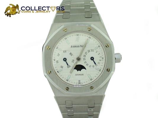 Audemars Piguet Royal Oak Day Date Moon Phase 25594ST Stainless Steel