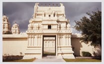 Hindu temple in Houston